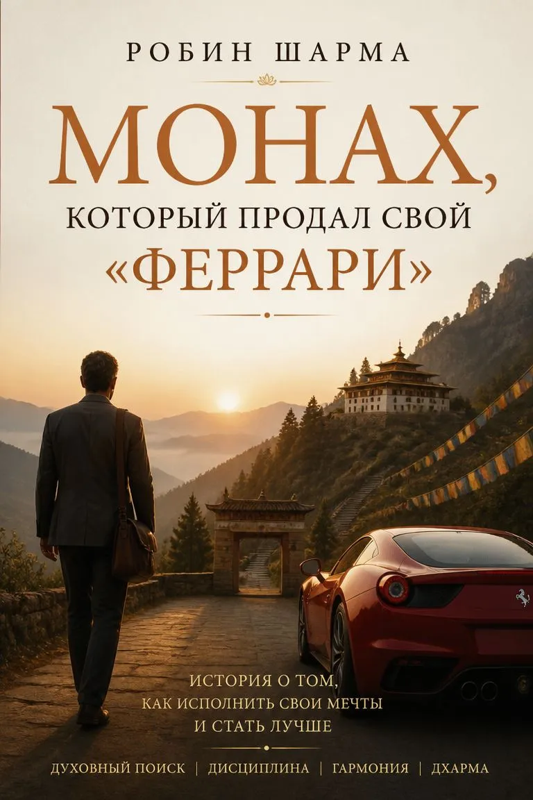 Монах, который продал свой «феррари» — обложка книги