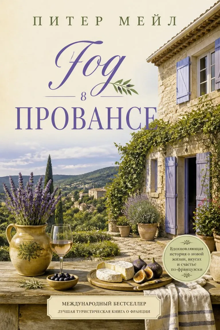 Год в Провансе — обложка книги