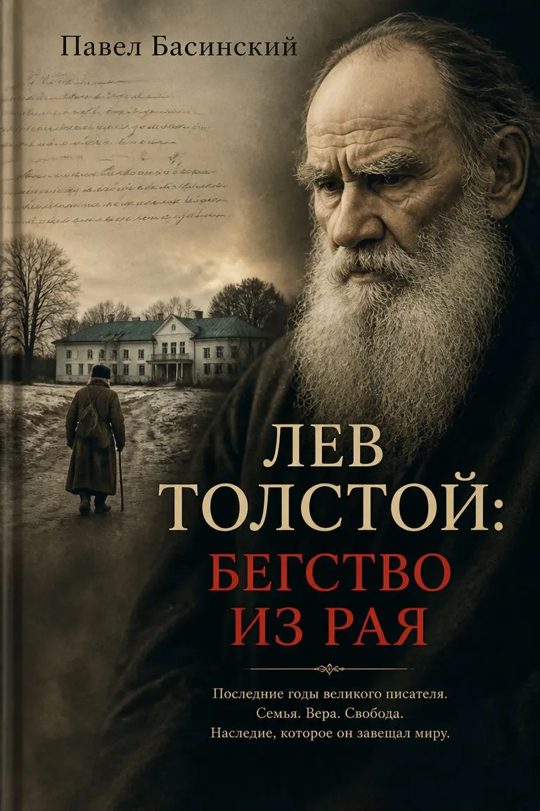 Лев Толстой: Бегство из рая — обложка книги