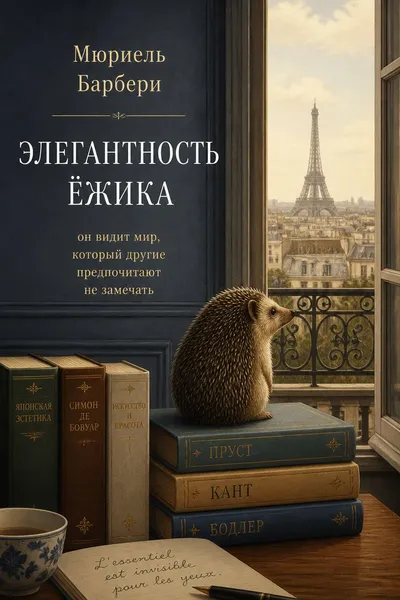 Элегантность ёжика — обложка книги
