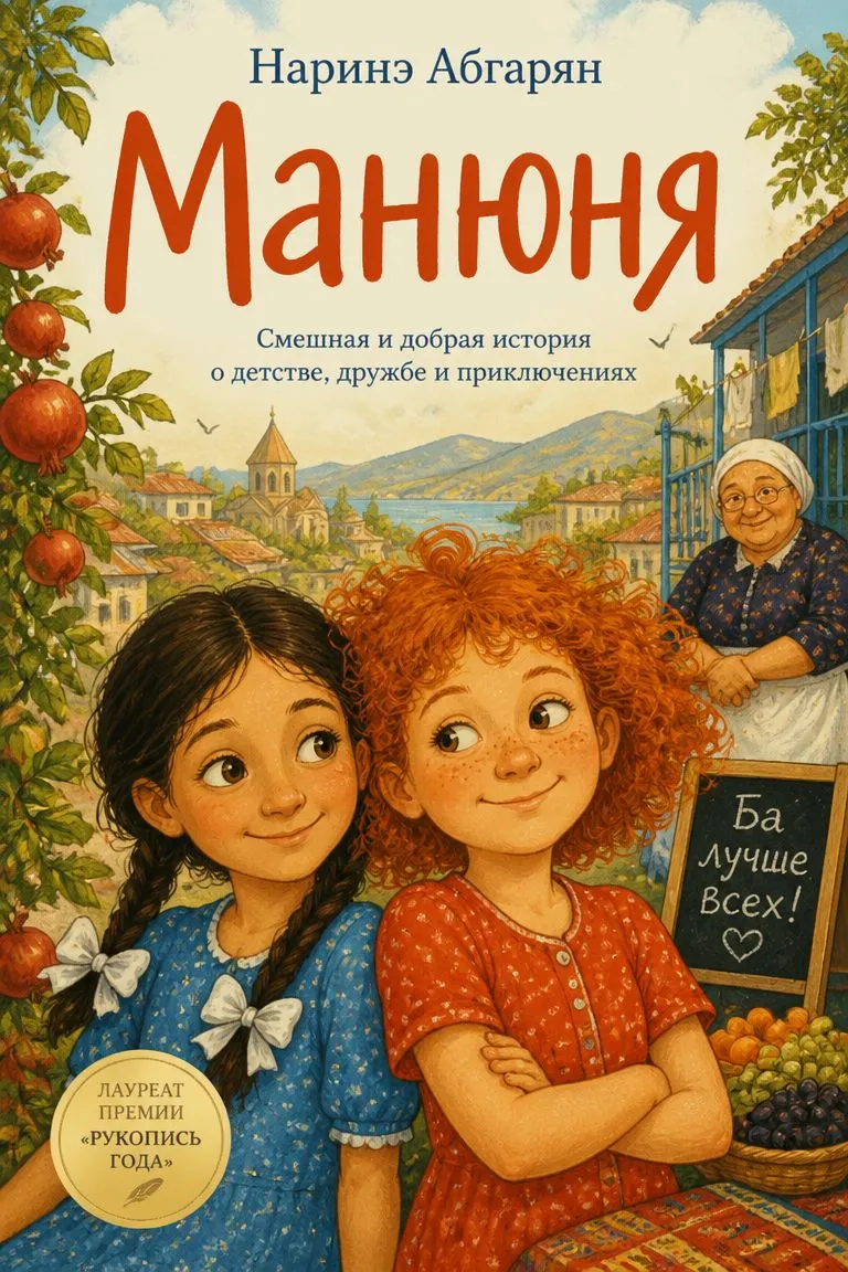 Манюня — обложка книги