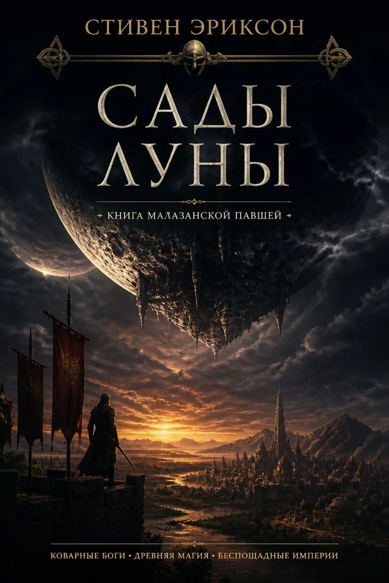 Сады Луны — обложка книги