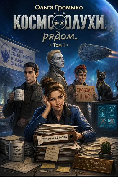 Космоолухи: рядом. Том 1 — обложка книги