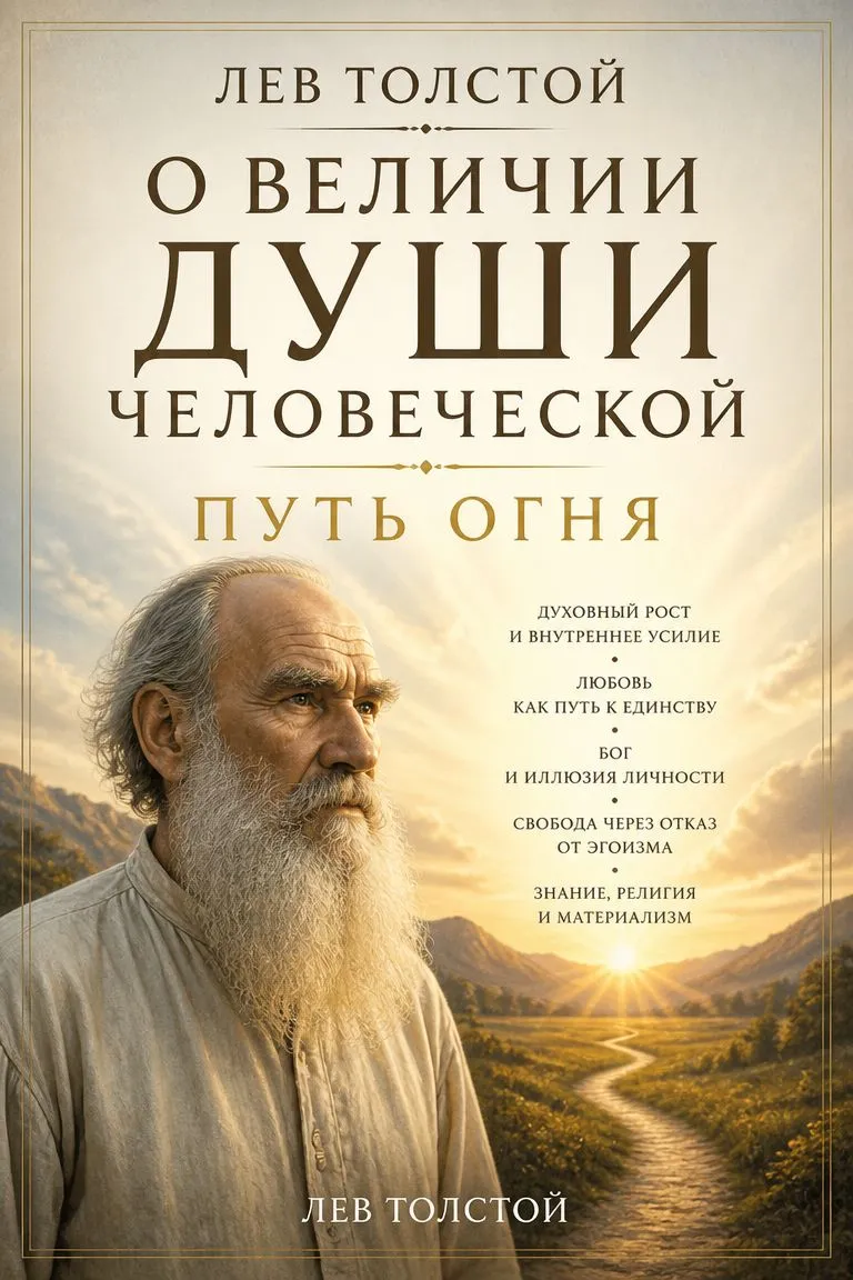Лев Толстой о величии души человеческой. Путь Огня — обложка книги