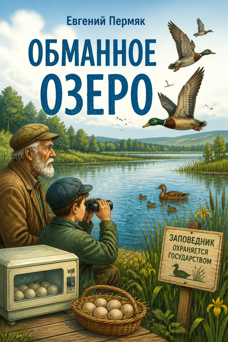 Обманное озеро — обложка книги