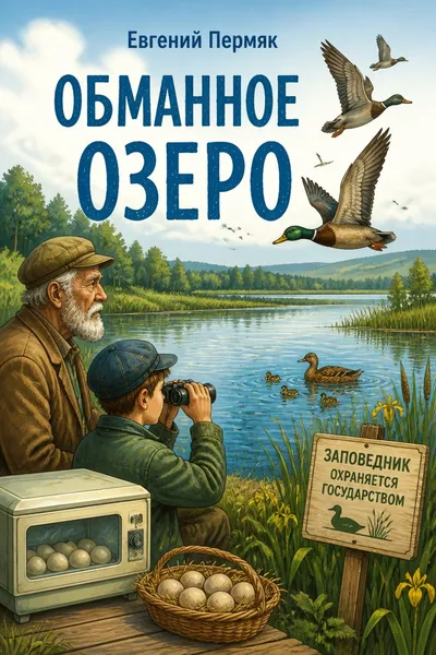 Обманное озеро — обложка книги