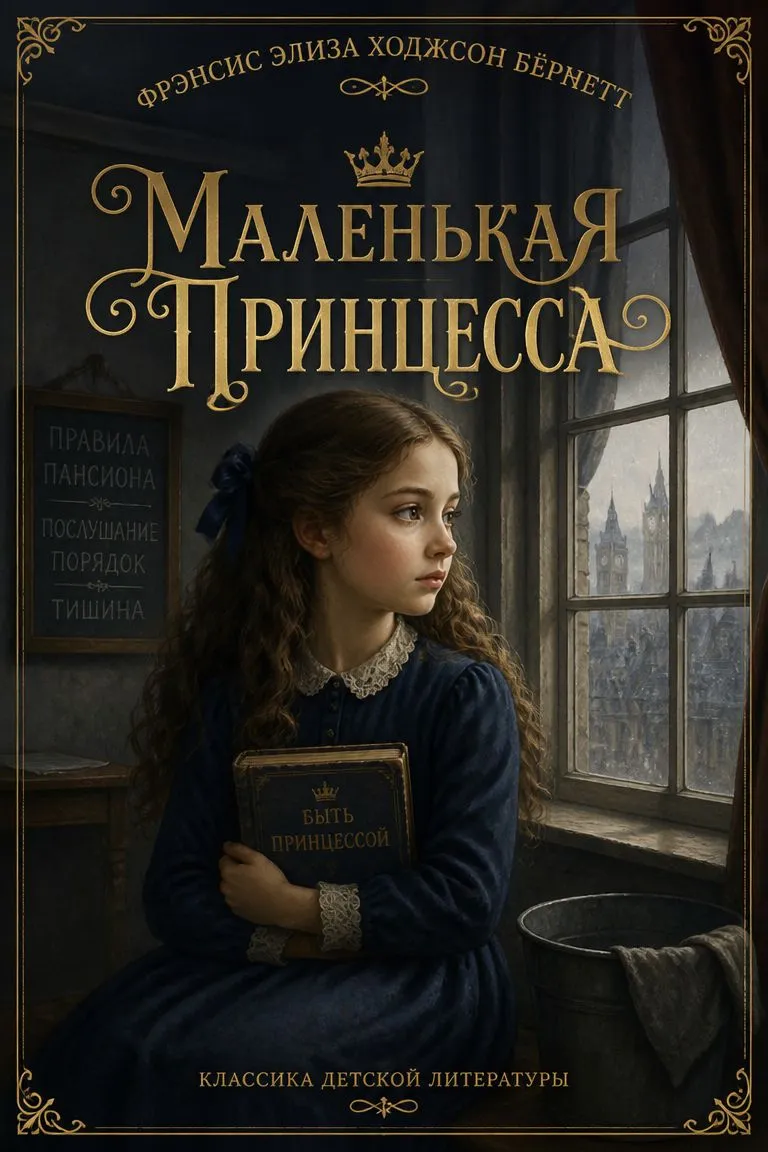 Маленькая принцесса — обложка книги