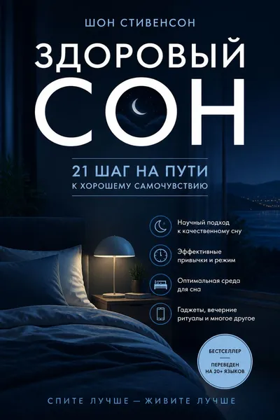 Здоровый сон. 21 шаг на пути к хорошему самочувствию — обложка книги