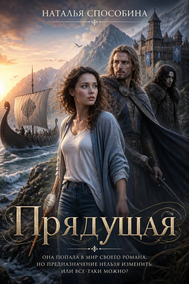 Прядущая — обложка книги