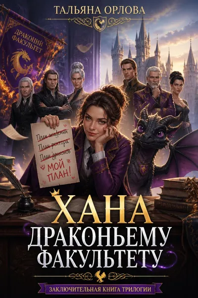 Хана драконьему факультету — обложка книги