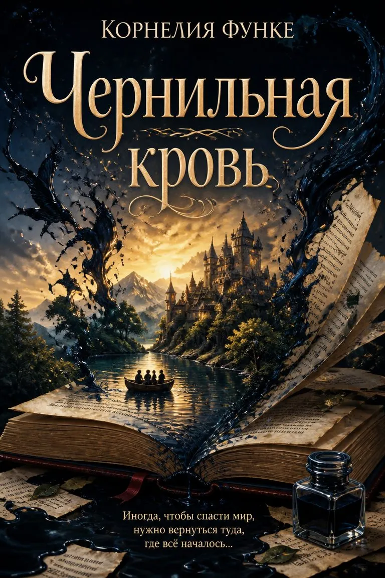 Чернильная кровь — обложка книги