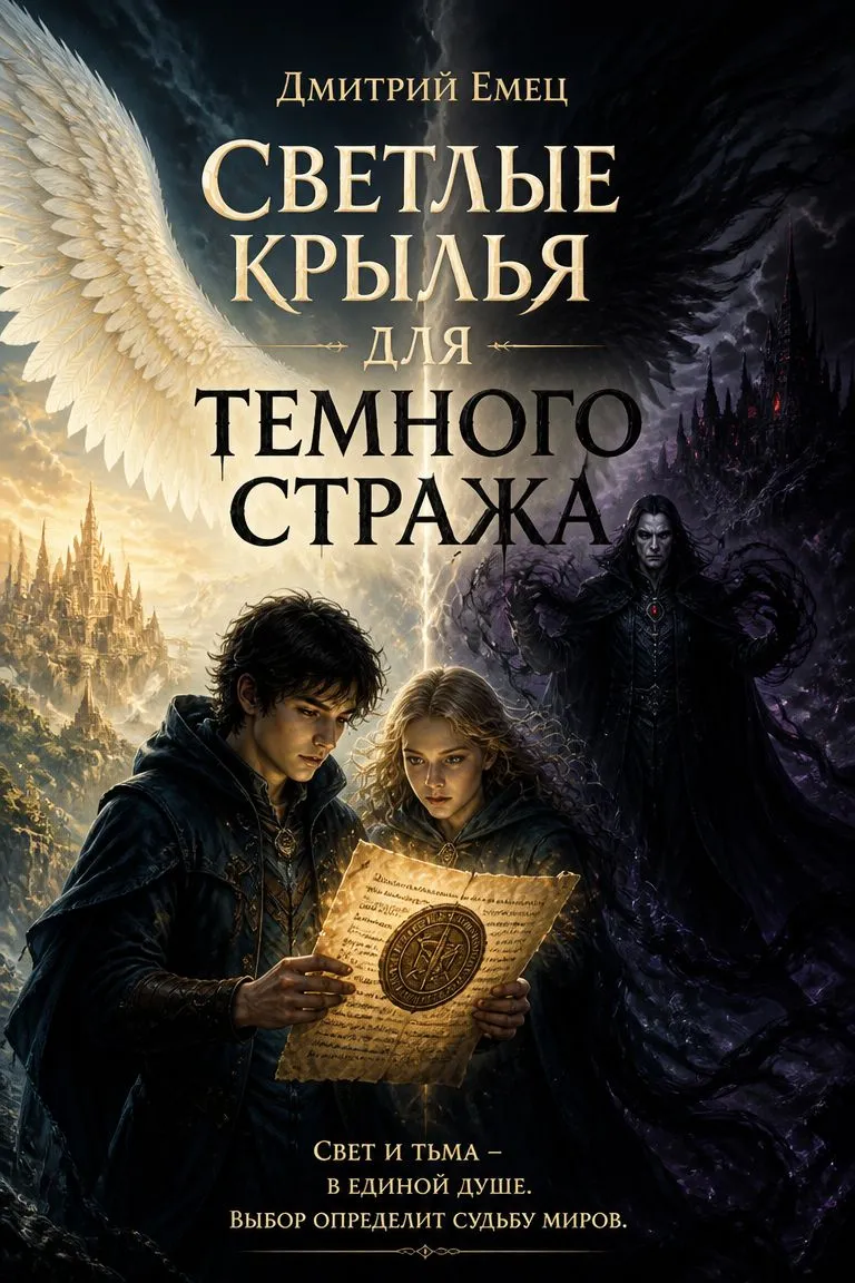 Светлые крылья для темного стража — обложка книги