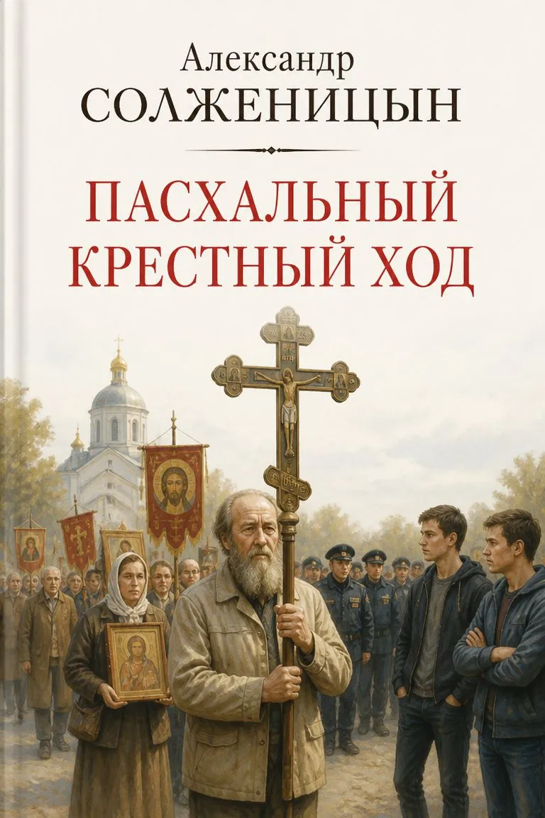 Пасхальный крестный ход — обложка книги