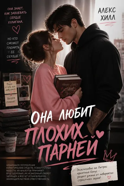 Она любит плохих парней — обложка книги