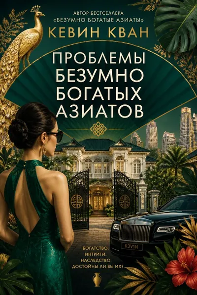 Проблемы безумно богатых азиатов — обложка книги