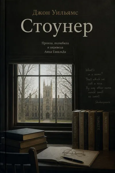 Стоунер — обложка книги
