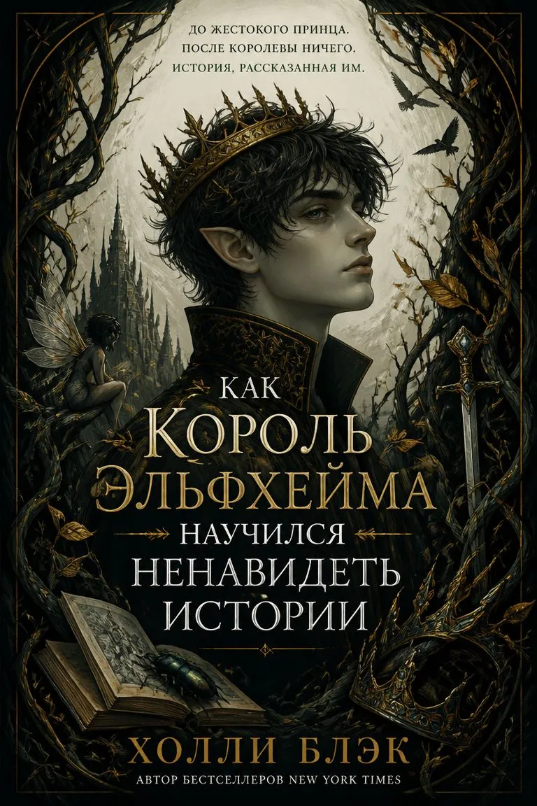 Как король Эльфхейма научился ненавидеть истории — обложка книги