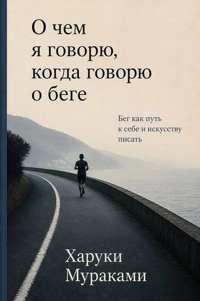 О чем я говорю, когда говорю о беге — обложка книги