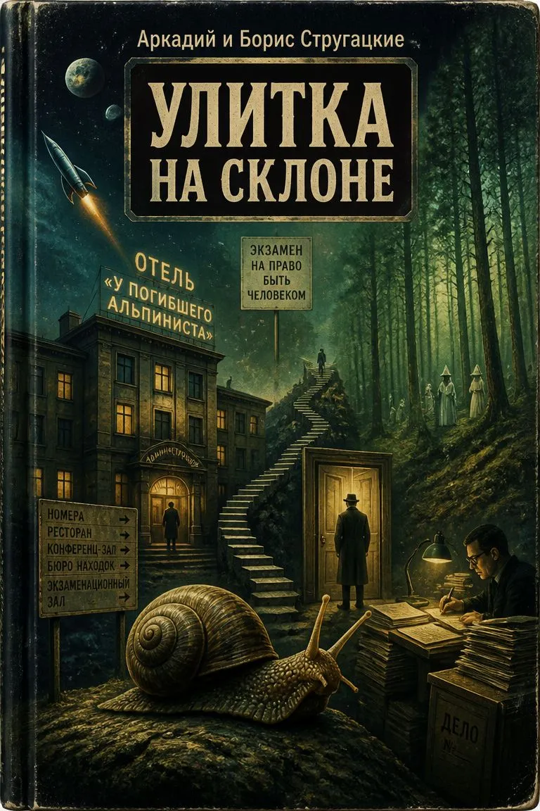 Улитка на склоне — обложка книги