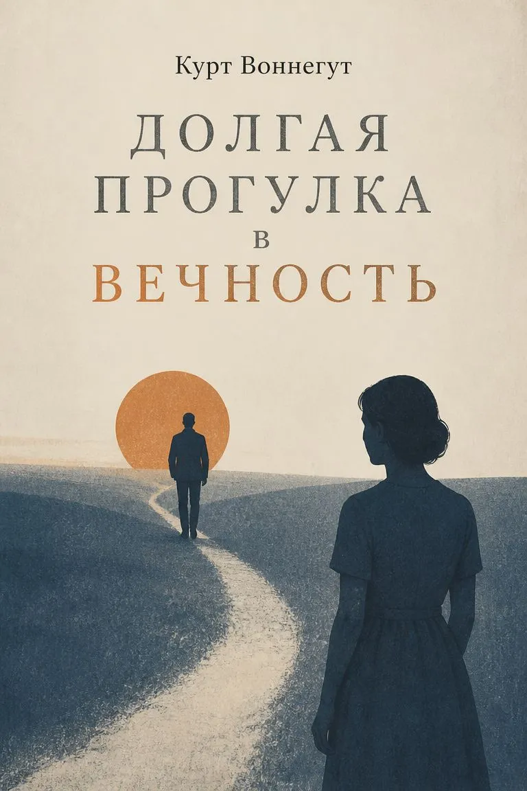 Долгая прогулка в вечность — обложка книги