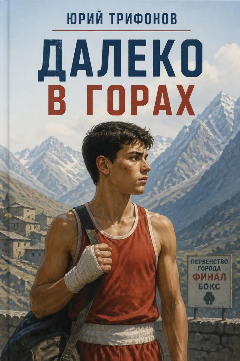Далеко в горах — обложка книги