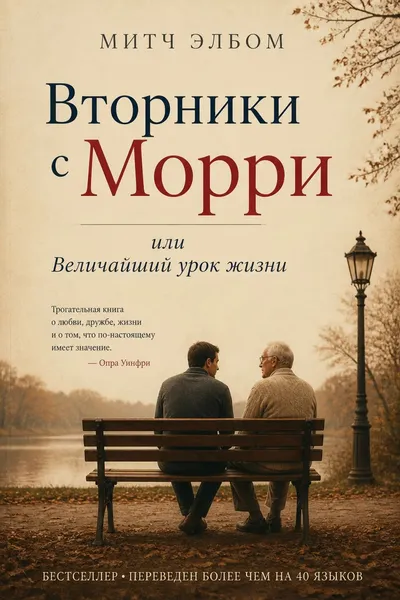 Вторники с Морри, или Величайший урок жизни — обложка книги