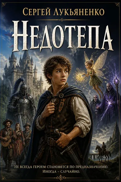 Недотепа — обложка книги