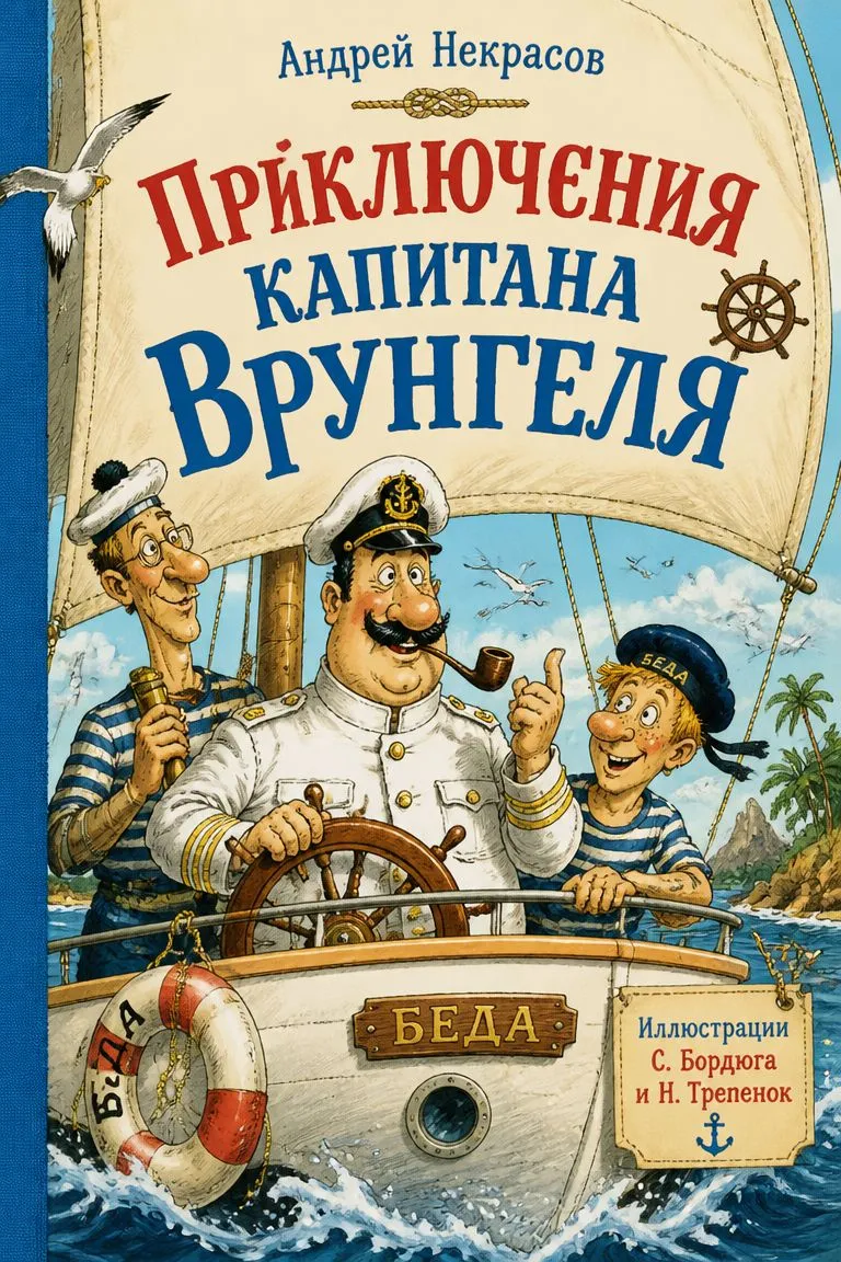 Приключения капитана Врунгеля — обложка книги