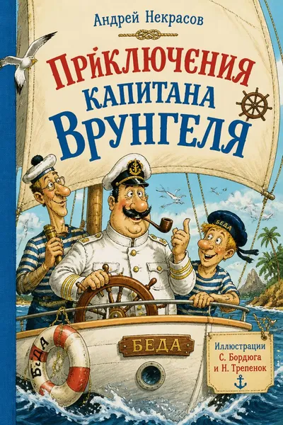 Приключения капитана Врунгеля — обложка книги
