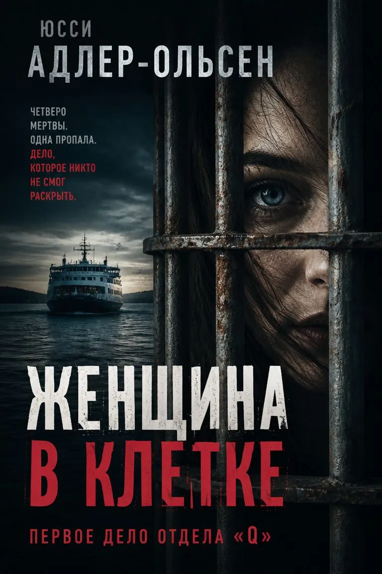 Женщина в клетке — обложка книги