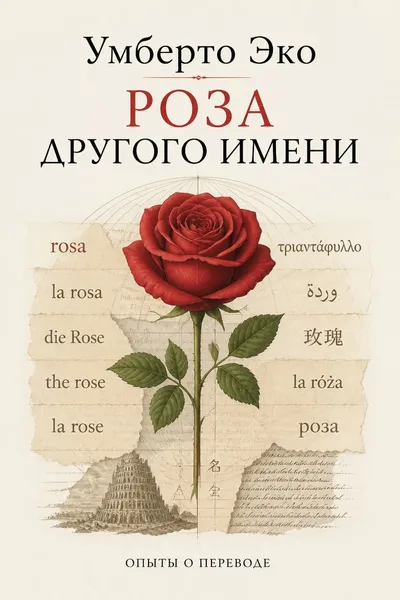 Роза другого имени — обложка книги