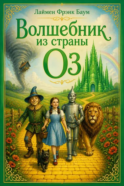 Волшебник из страны Оз — обложка книги