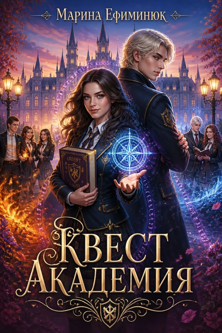 Квест Академия — обложка книги
