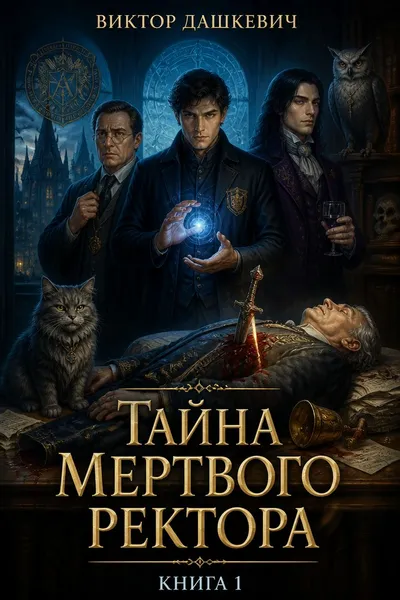 Тайна мертвого ректора. Книга 1 — обложка книги