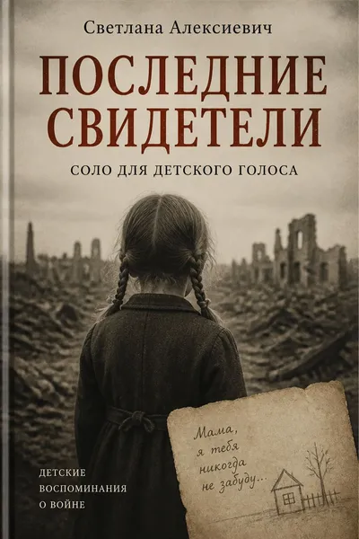 Последние свидетели. Соло для детского голоса — обложка книги