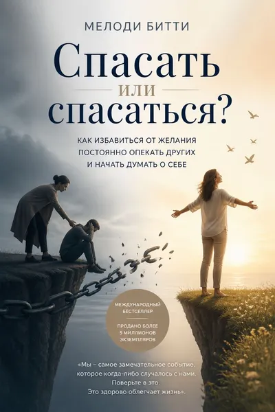 Спасать или спасаться? Как избавитьcя от желания постоянно опекать других и начать думать о себе — обложка книги