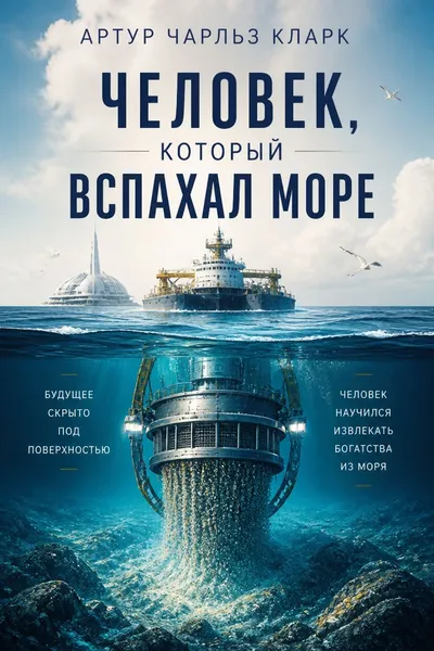 Человек, который вспахал море — обложка книги