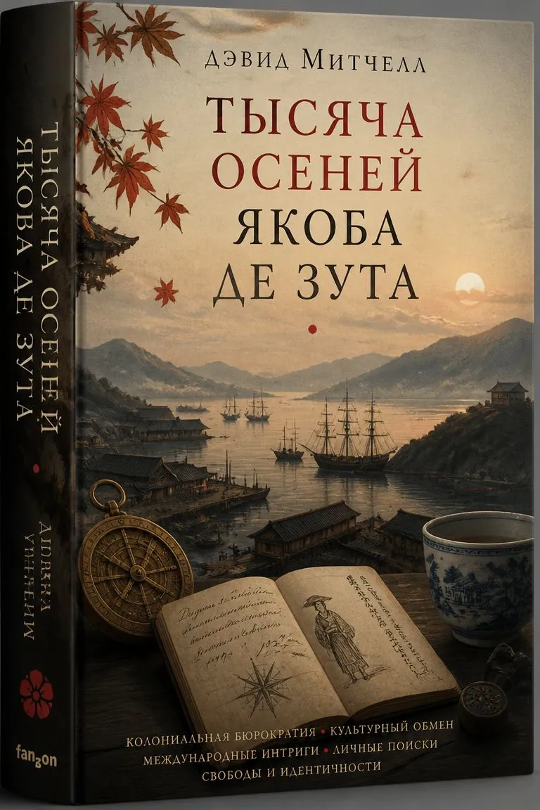 Тысяча осеней Якоба де Зута — обложка книги