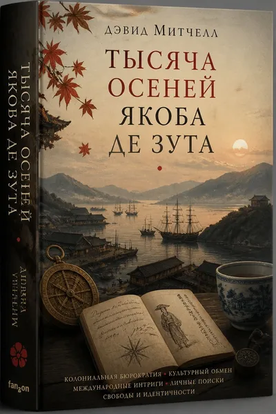 Тысяча осеней Якоба де Зута — обложка книги