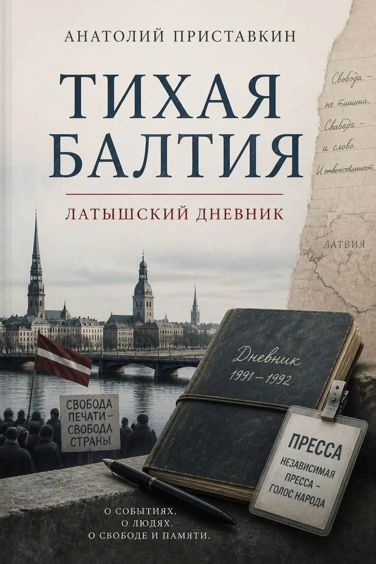 Тихая Балтия. Латышский дневник — обложка книги
