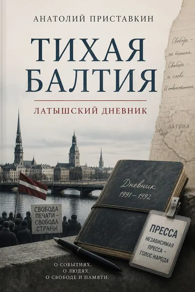 Тихая Балтия. Латышский дневник — обложка книги