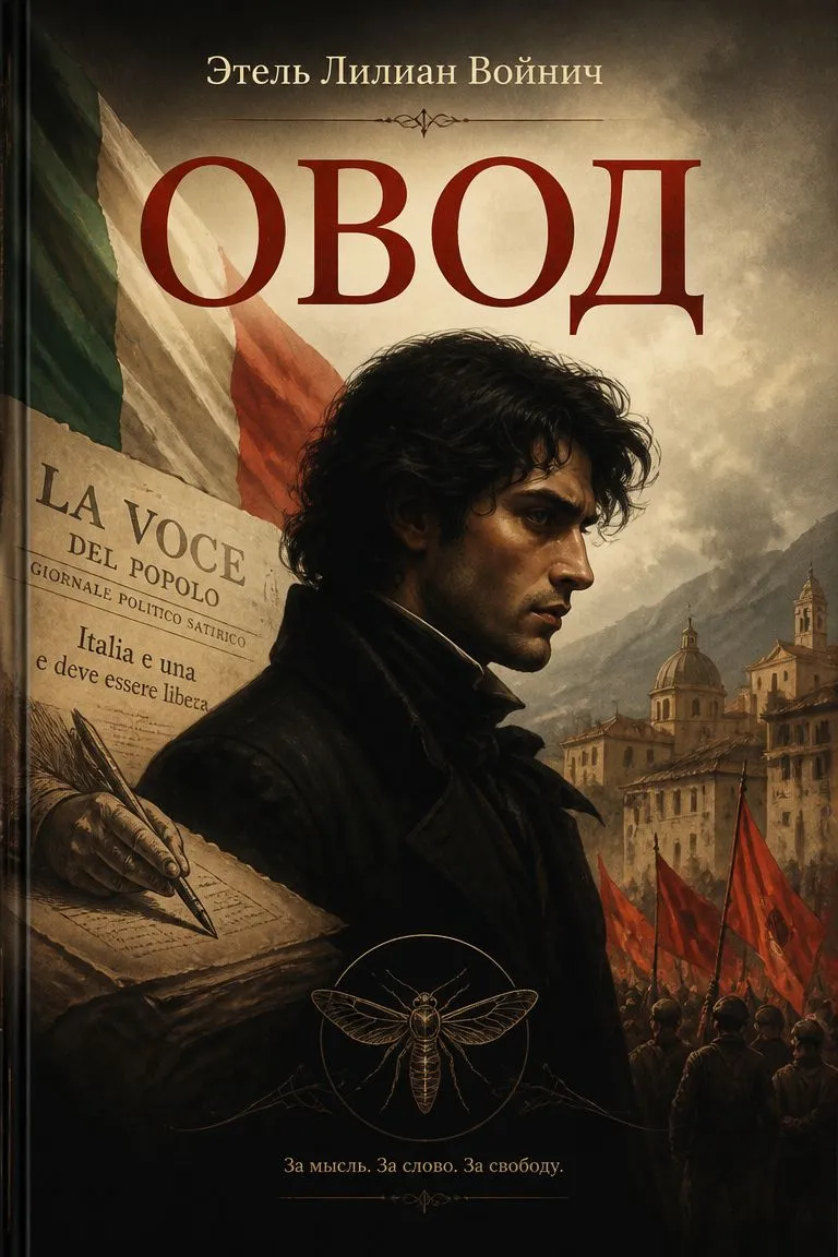 Овод — обложка книги