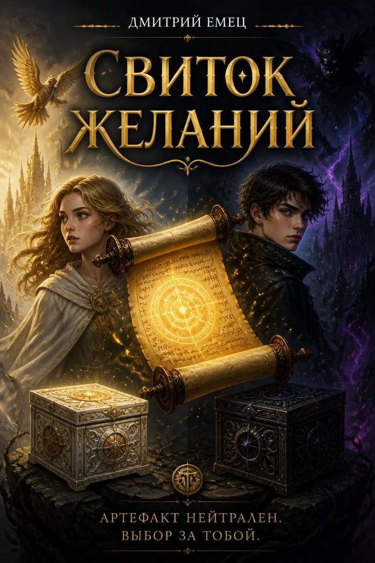 Свиток желаний — обложка книги