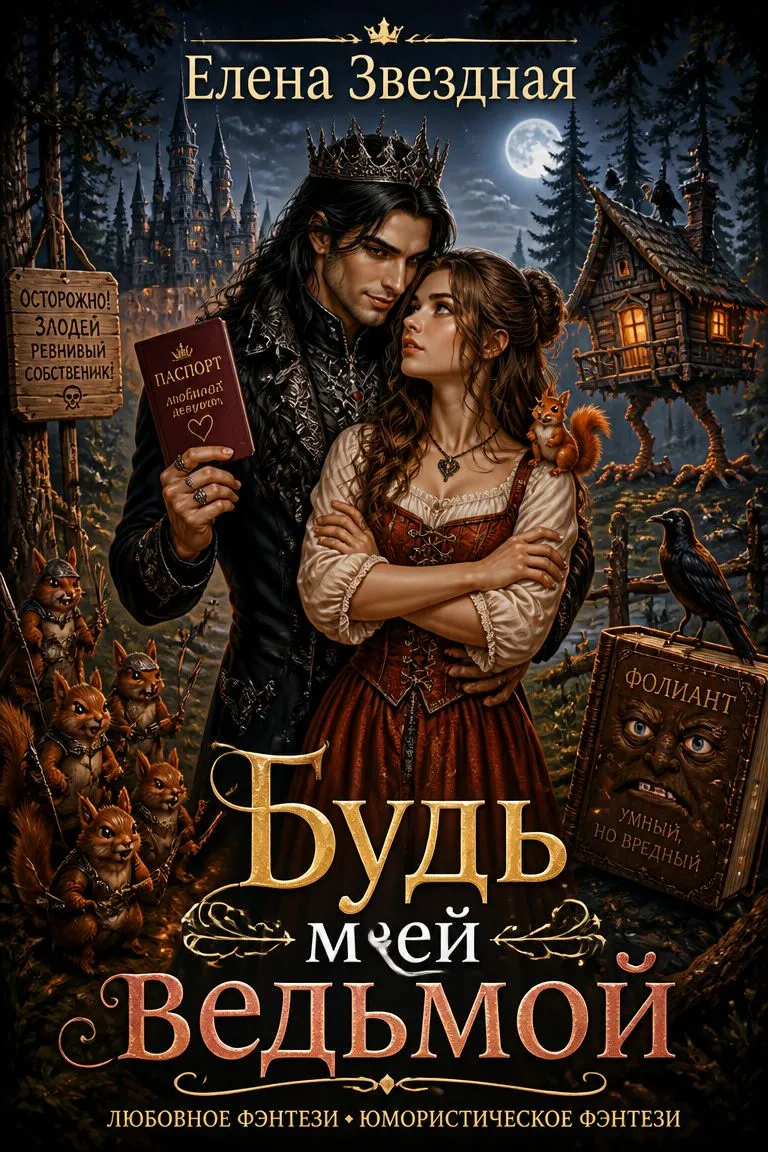 Будь моей ведьмой — обложка книги