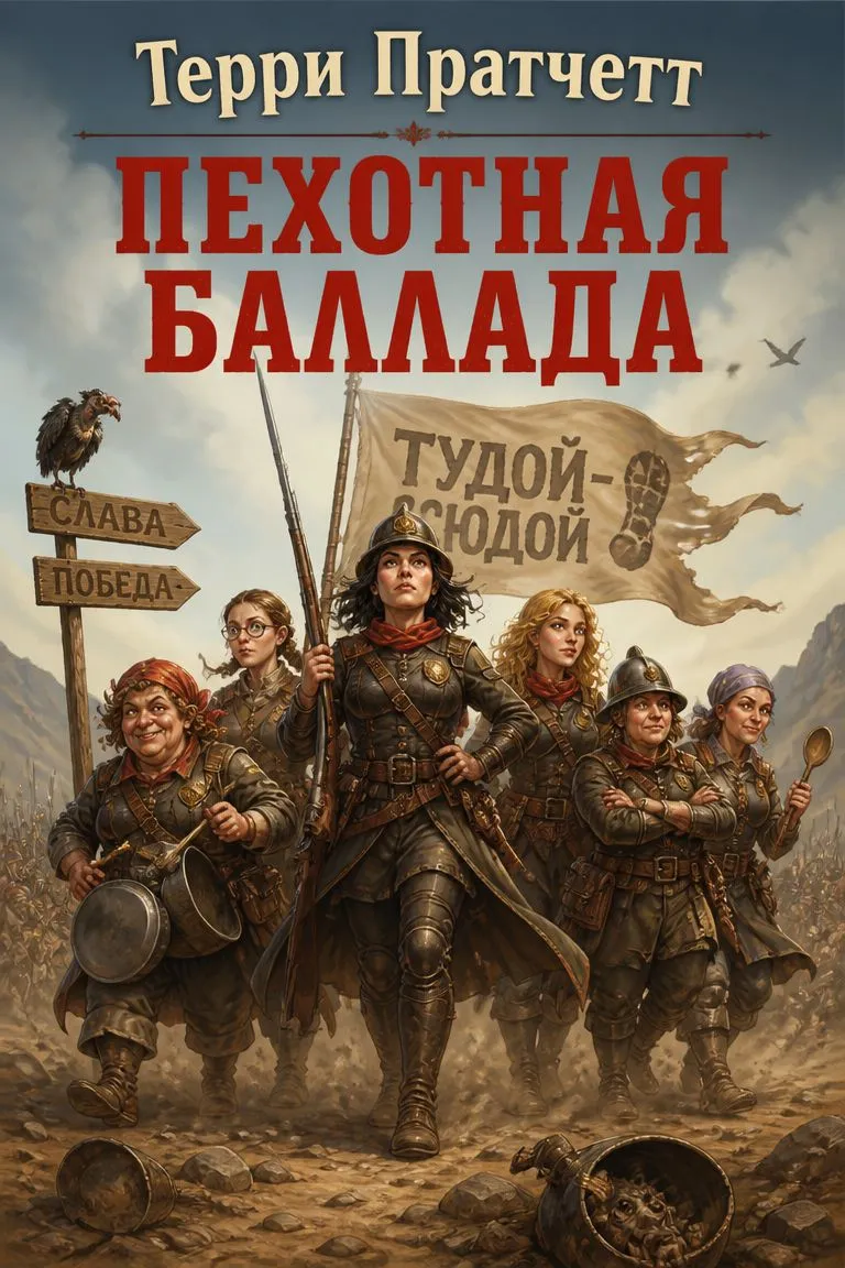 Пехотная баллада — обложка книги