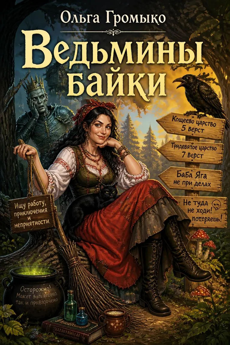 Ведьмины байки — обложка книги