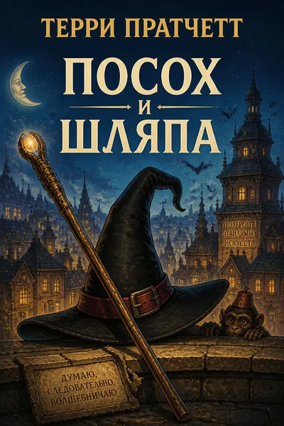 Посох и шляпа — обложка книги
