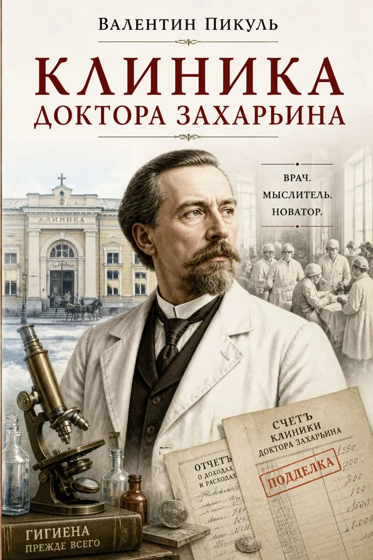 Клиника доктора Захарьина — обложка книги