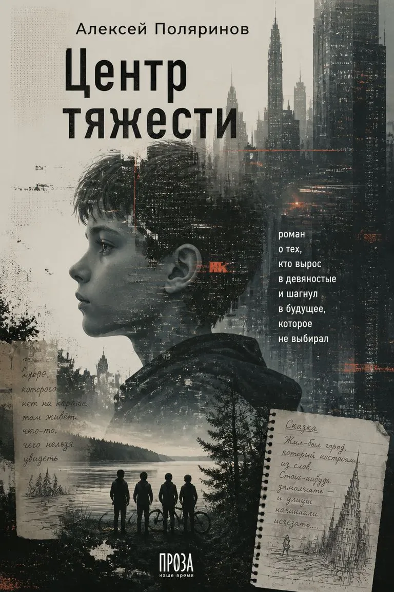 Центр тяжести — обложка книги