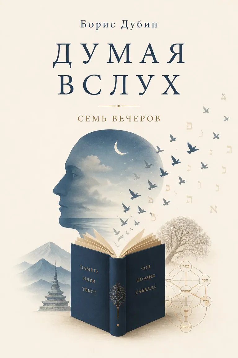Думая вслух. Семь вечеров — обложка книги